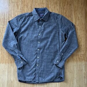 Robert Graham Men's Long Sleeve Blue Size Small Shirt